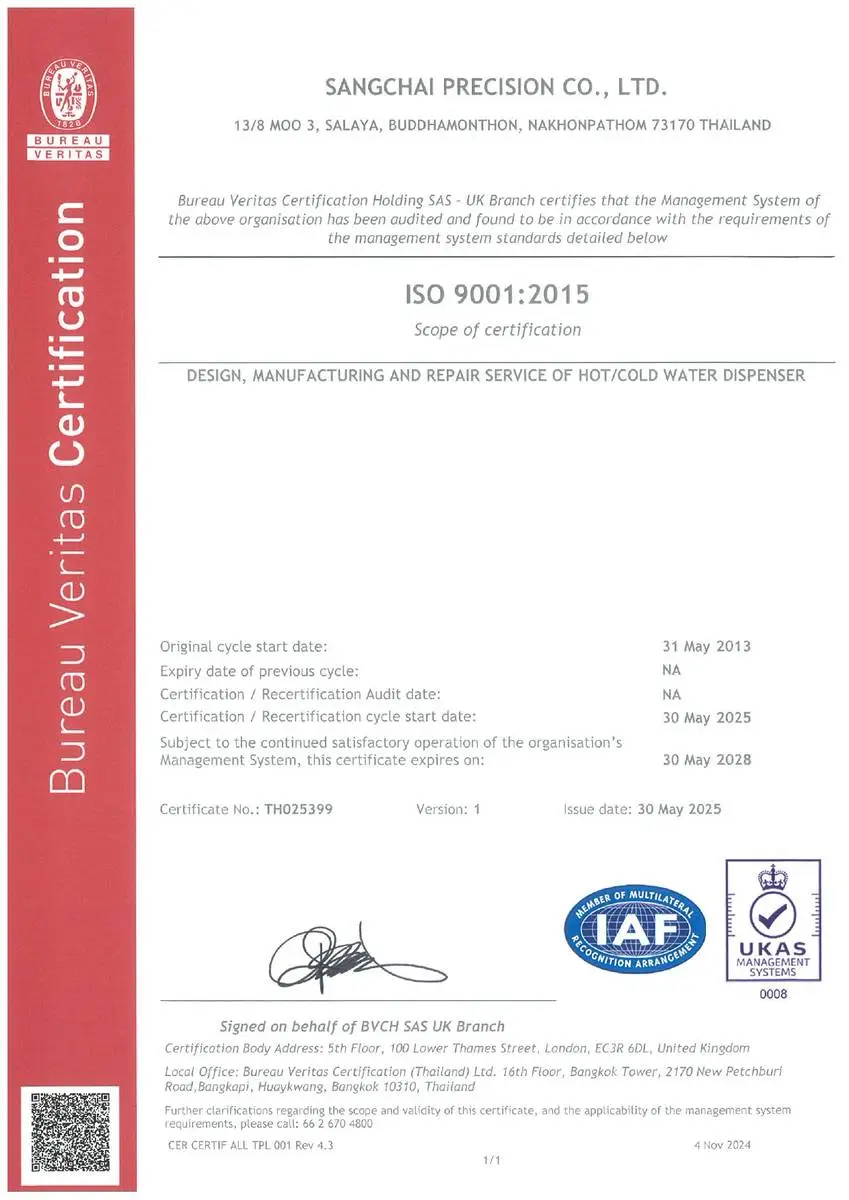 ISO 9001 : 2015