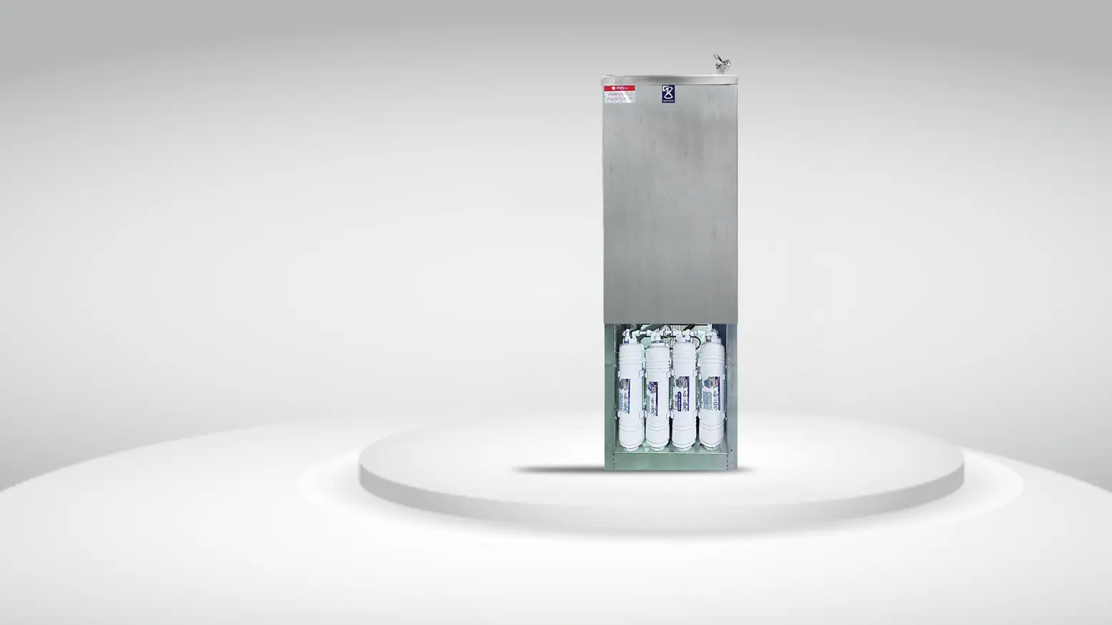 ระบบกรองน้ำ 4 ขั้นตอน UF     