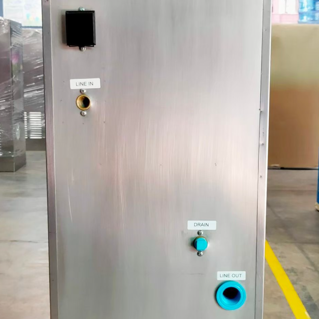 จุดถ่ายน้ำของกระป๋องน้ำเย็น​