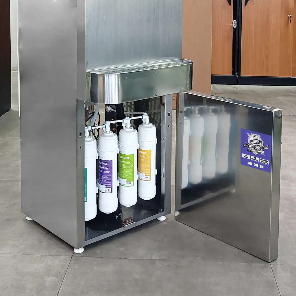 บานปิดเครื่องกรองน้ำ