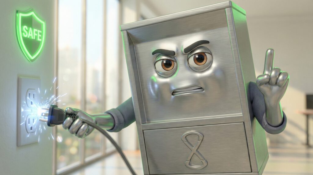 วิธีการเตรียมอุปกรณ์ดูแลตู้กดน้ำสเตนเลส ประกอบด้วยเครื่องเป่าลม Blower และผ้าไมโครไฟเบอร์