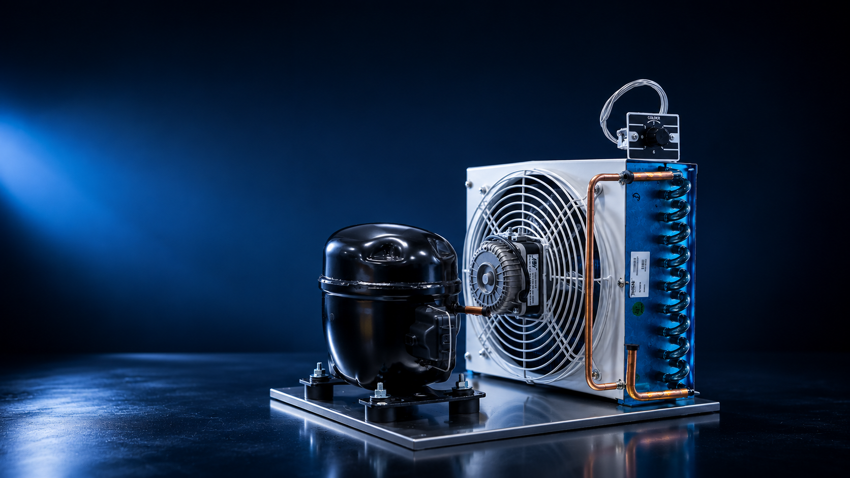 ระบบระบายความร้อนด้วยรังผึ้งของตู้ทำน้ำเย็น MAXCOOL