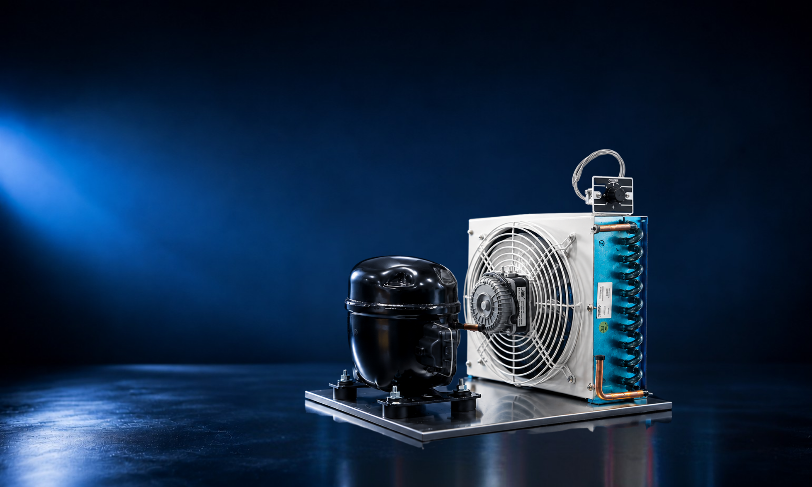 ระบบระบายความร้อนแบบรังผึ้งของตู้ทำน้ำเย็น MAXCOOL